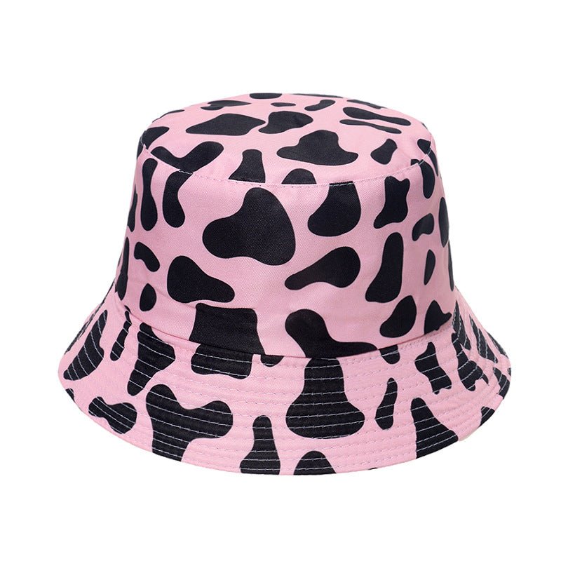 Capilla de béisbol impresa de vaca de poliéster al por mayor